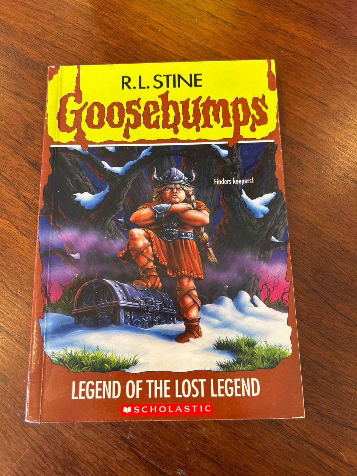 Legend of the lost legend. R.L. Stine. 1996.