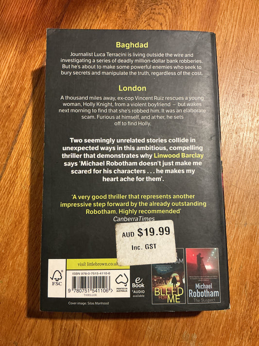 Wreckage. Michael Robotham. 2012.