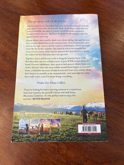 Snowy Mountains cattleman. Alissa Callen. 2022.
