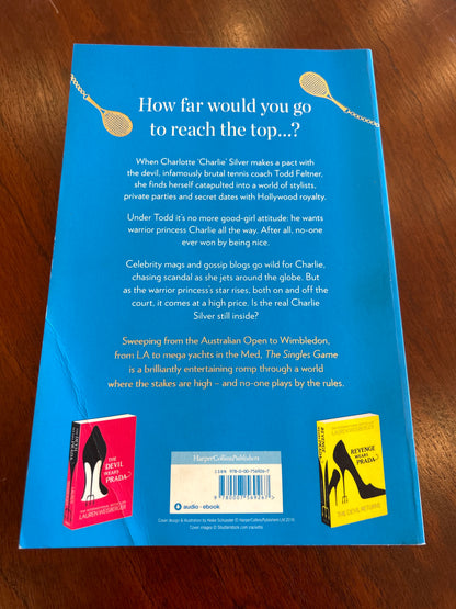 Singles game. Lauren Weisberger. 2016.