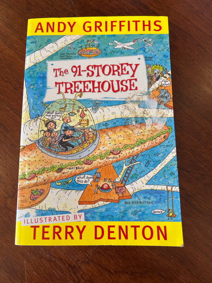 91-storey treehouse. Andy Griffiths. 2017.