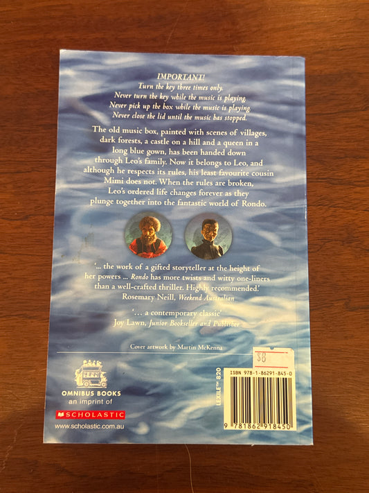 Key to Rondo. Emily Rodda. 2009.