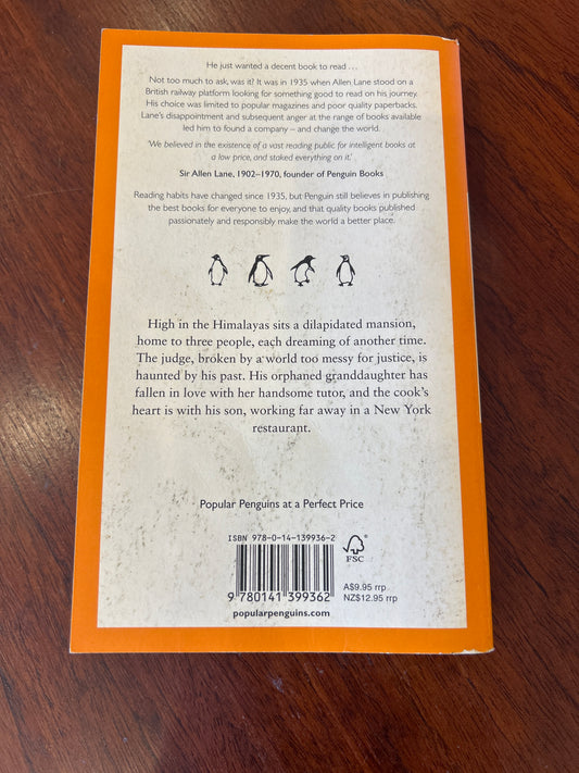 Inheritance of loss. Kiran Desai. 2010.