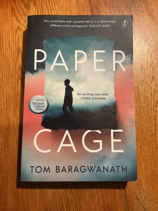 Paper cage. Tom Baragwanath. 2022.