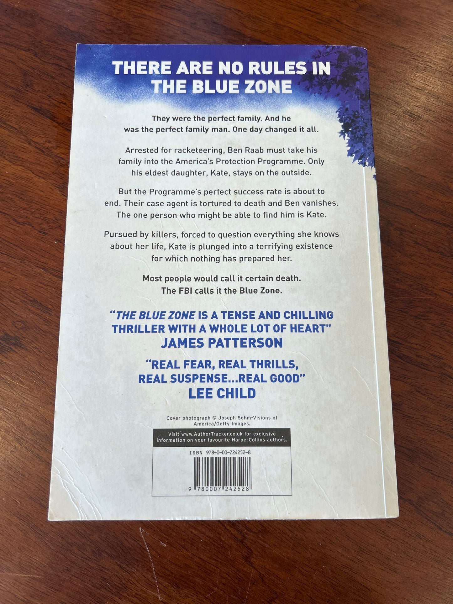 Blue zone. Andrew Gross. 2007.