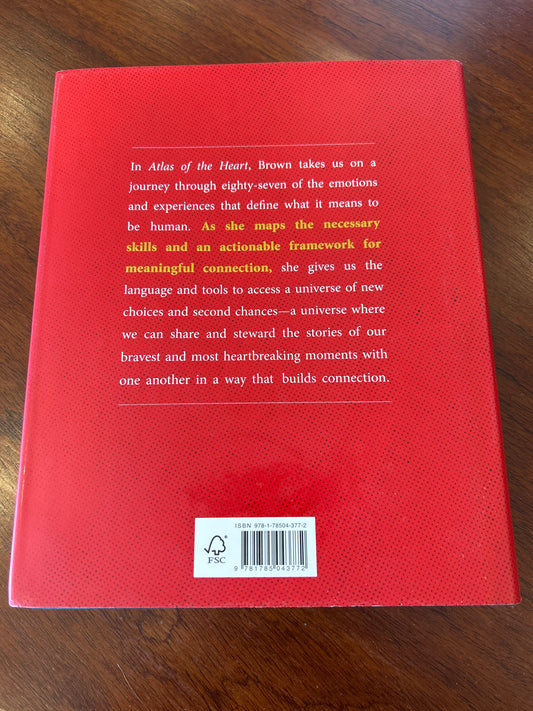 Atlas of the heart: mapping meaningful connection and the language of human experience. Brene Brown. 2021.