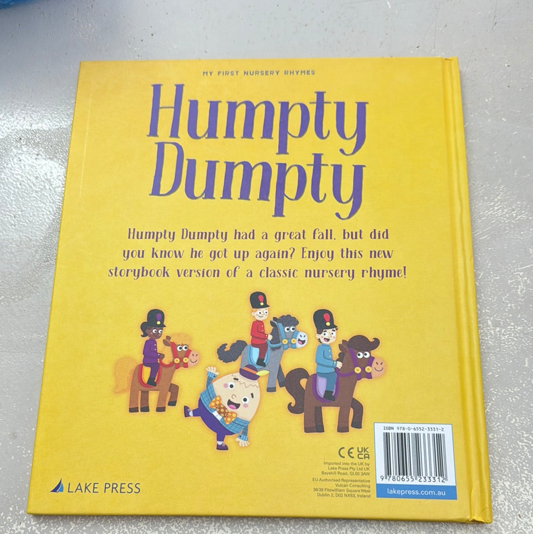 Humpty Dumpty. My First Nursery Rhymes.