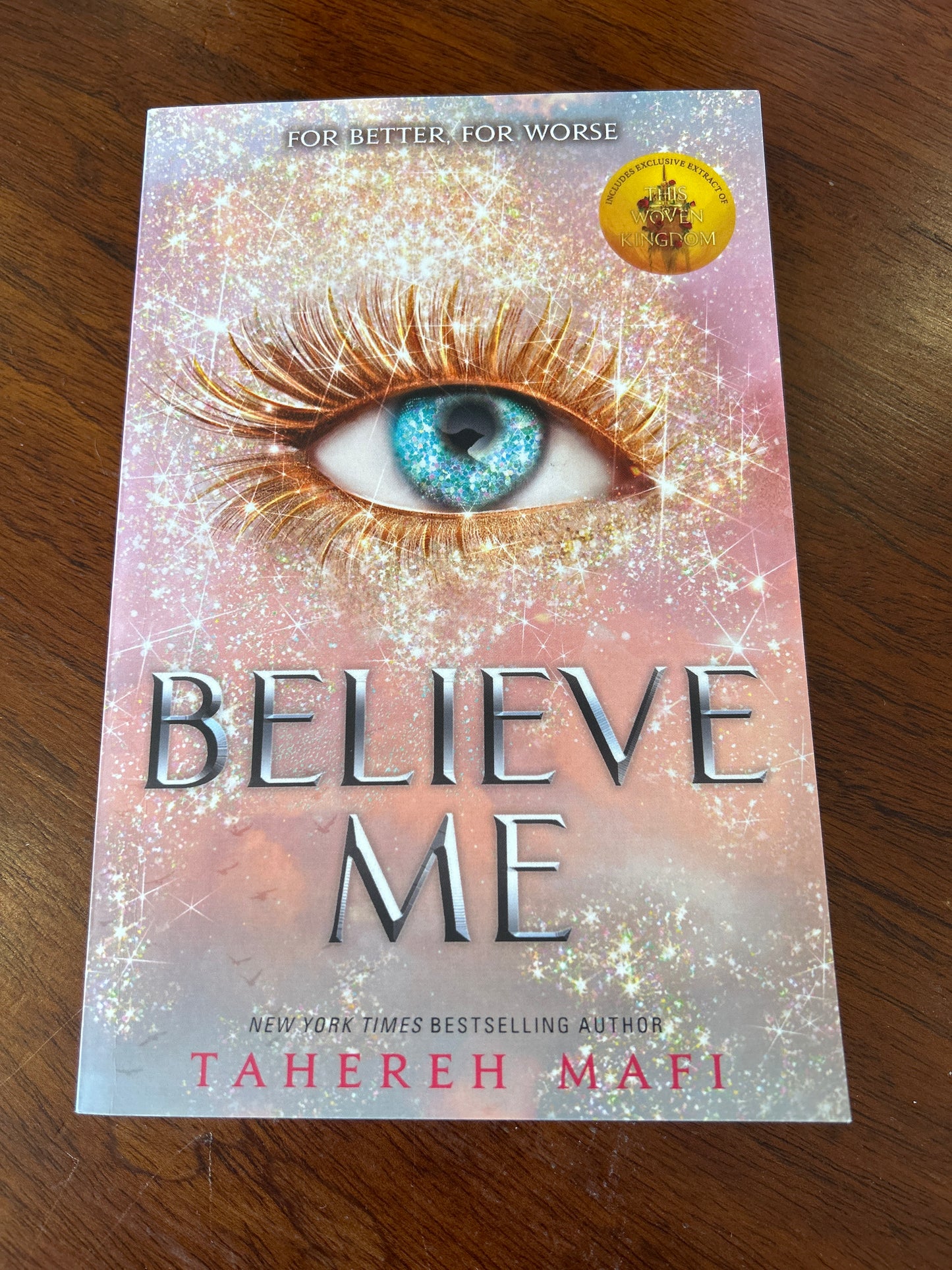 Believe me. Tahereh Mafi. 2021.