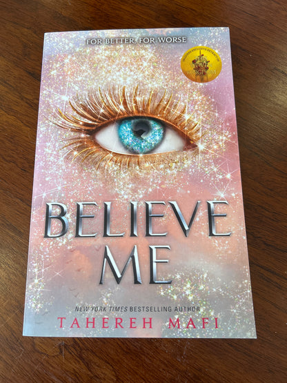 Believe me. Tahereh Mafi. 2021.