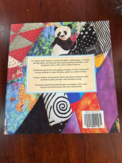 Quick quilts: 24 original designs to make in less than a week. Annette Claxton. 1996.
