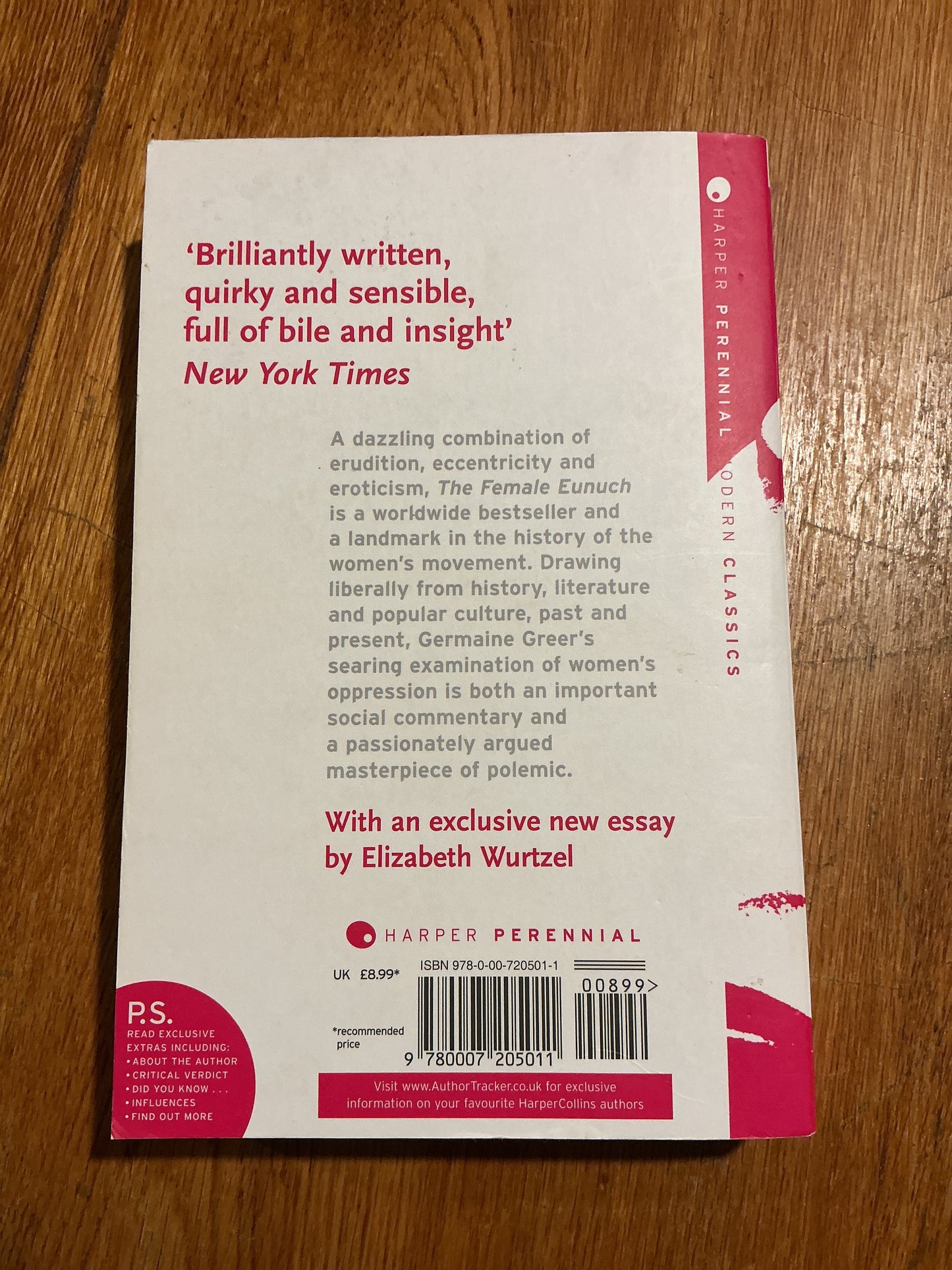 Female eunuch. Germaine Greer. 2006.