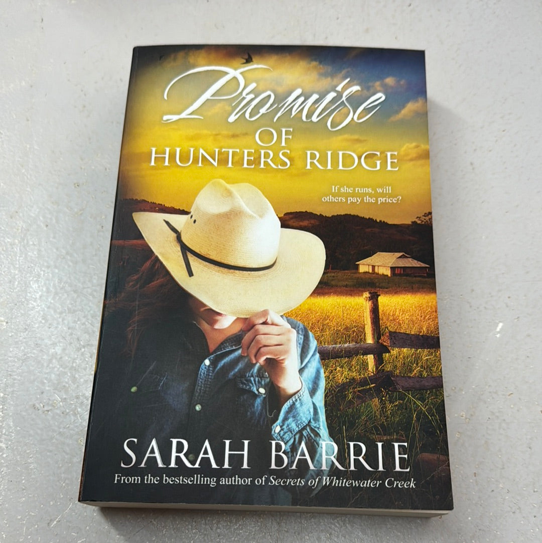Promise of Hunters Ridge. Sarah Barrie. 2017.