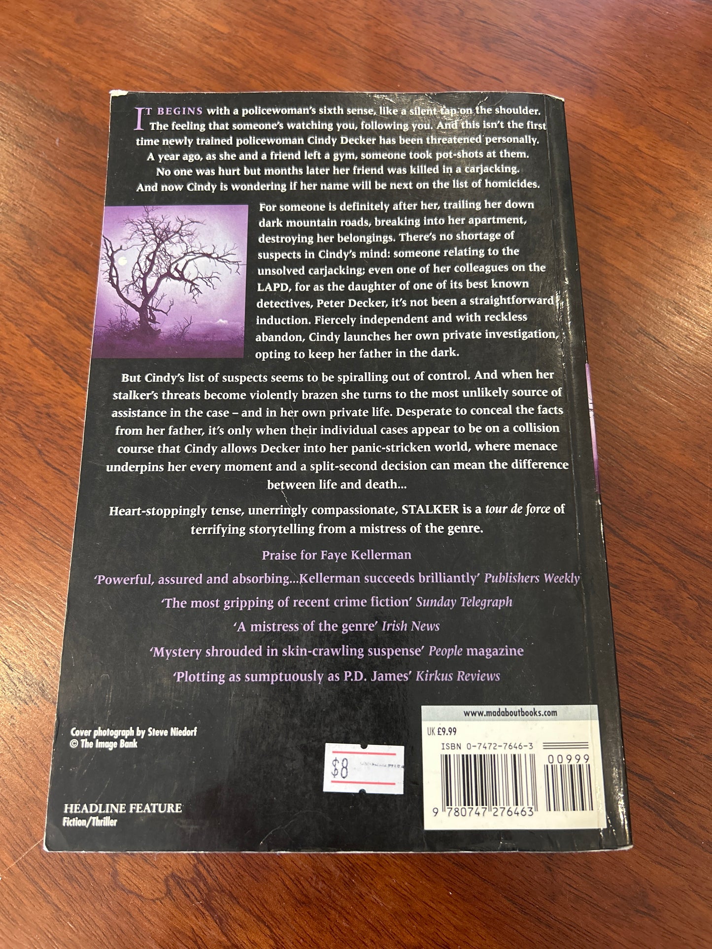 Stalker. Faye Kellerman. 2000.