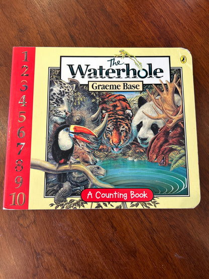 The Waterhole: a counting book. Graeme Base. 2001.