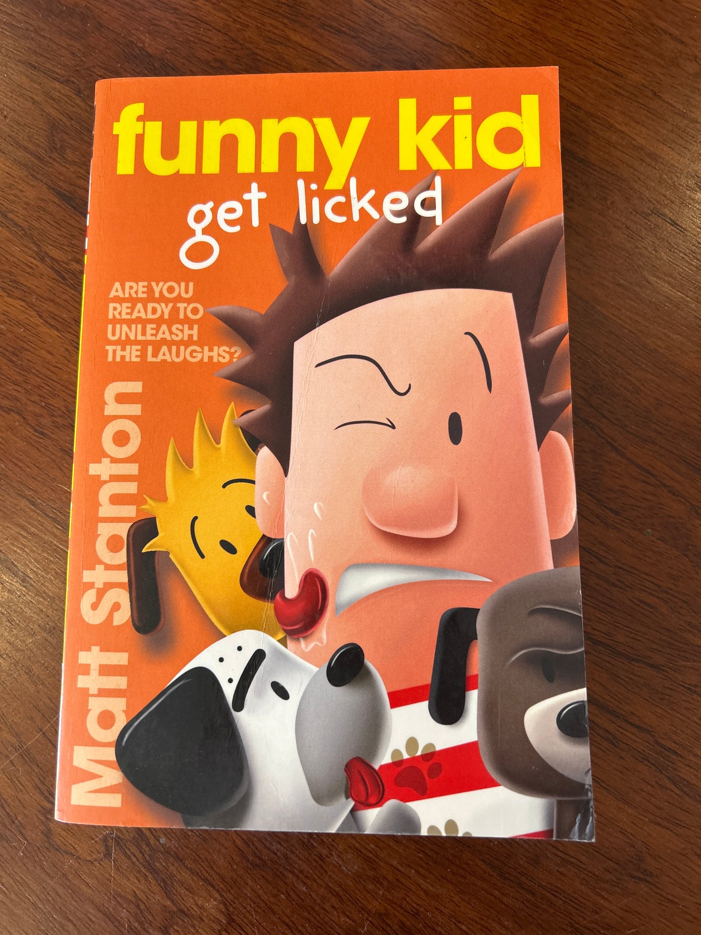 Funny kid: get licked. Matt Stanton. 2018.