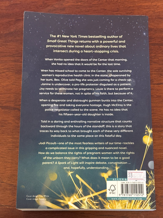 Spark of light by Jodi Picoult.
