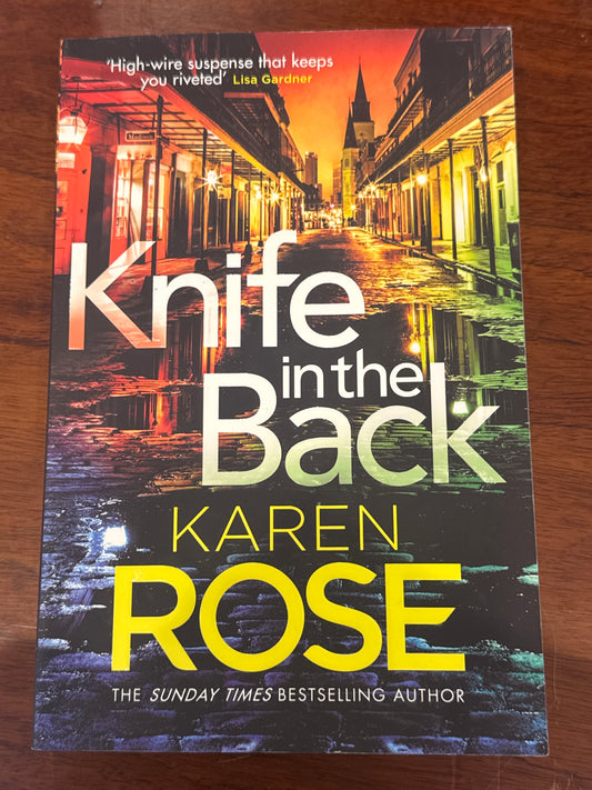 Knife in the Back. Karen Rose. 2025.