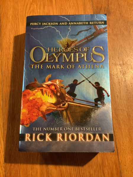 Heroes of Olympus: mark of Athena. Rick Riordan. 2013.