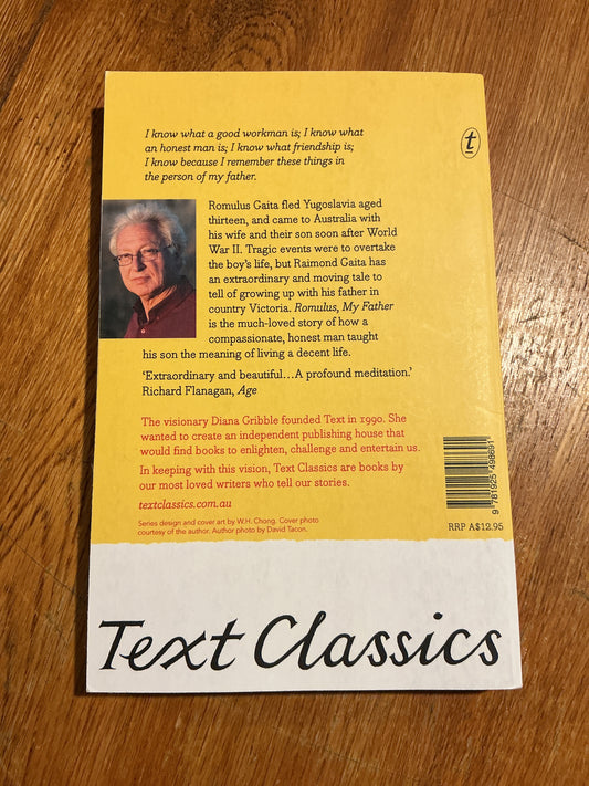 Romulus, my father. Raymond Gaita. 2017.