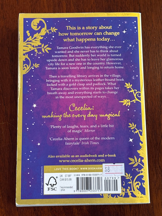 Book of tomorrow. Cecelia Ahern. 2010.