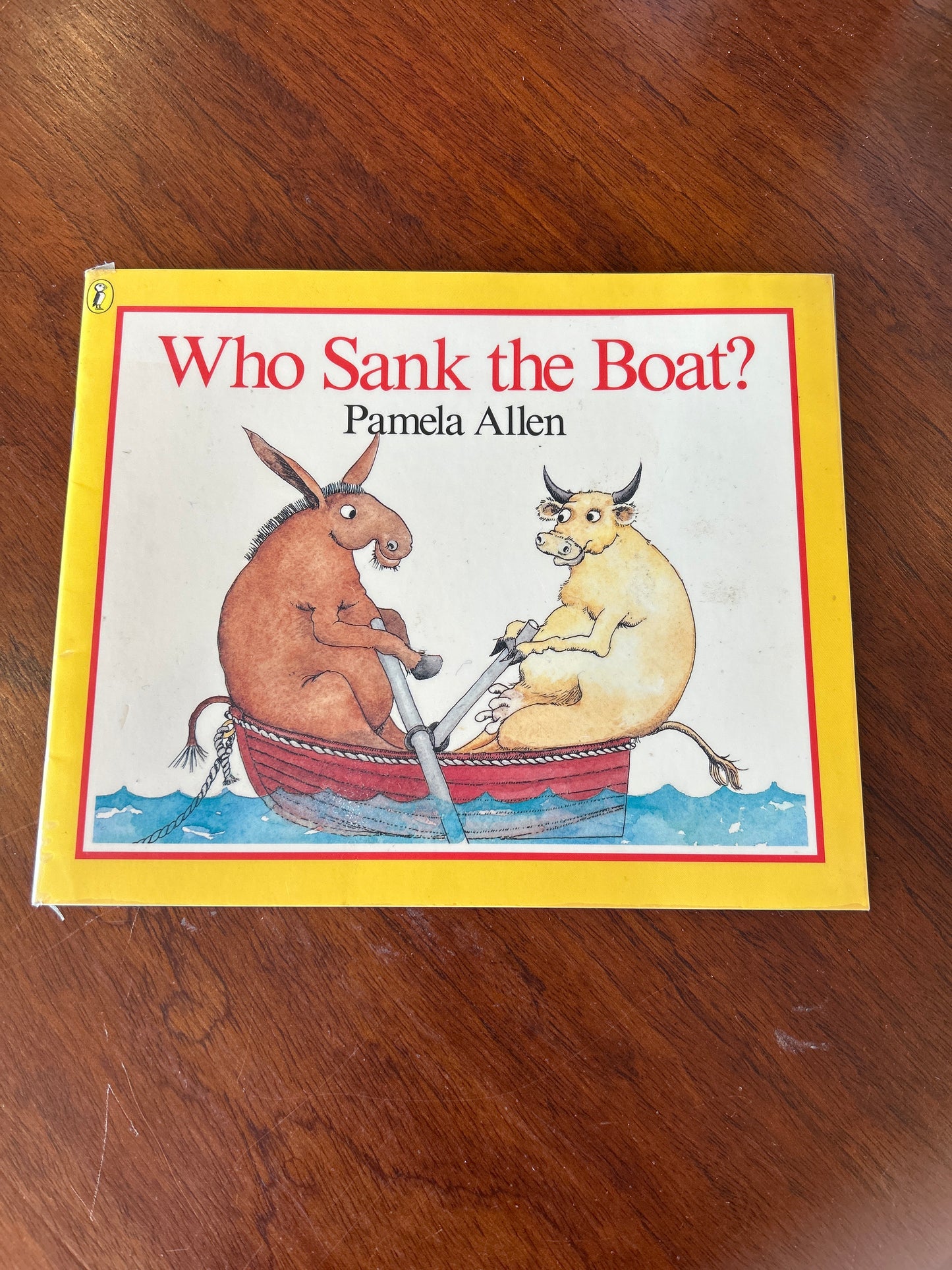Who sank the boat? Pamela Allen. 1983
