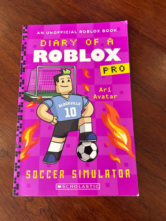 Diary of a Roblox pro: soccer simulator. Ari Avatar. 2024.