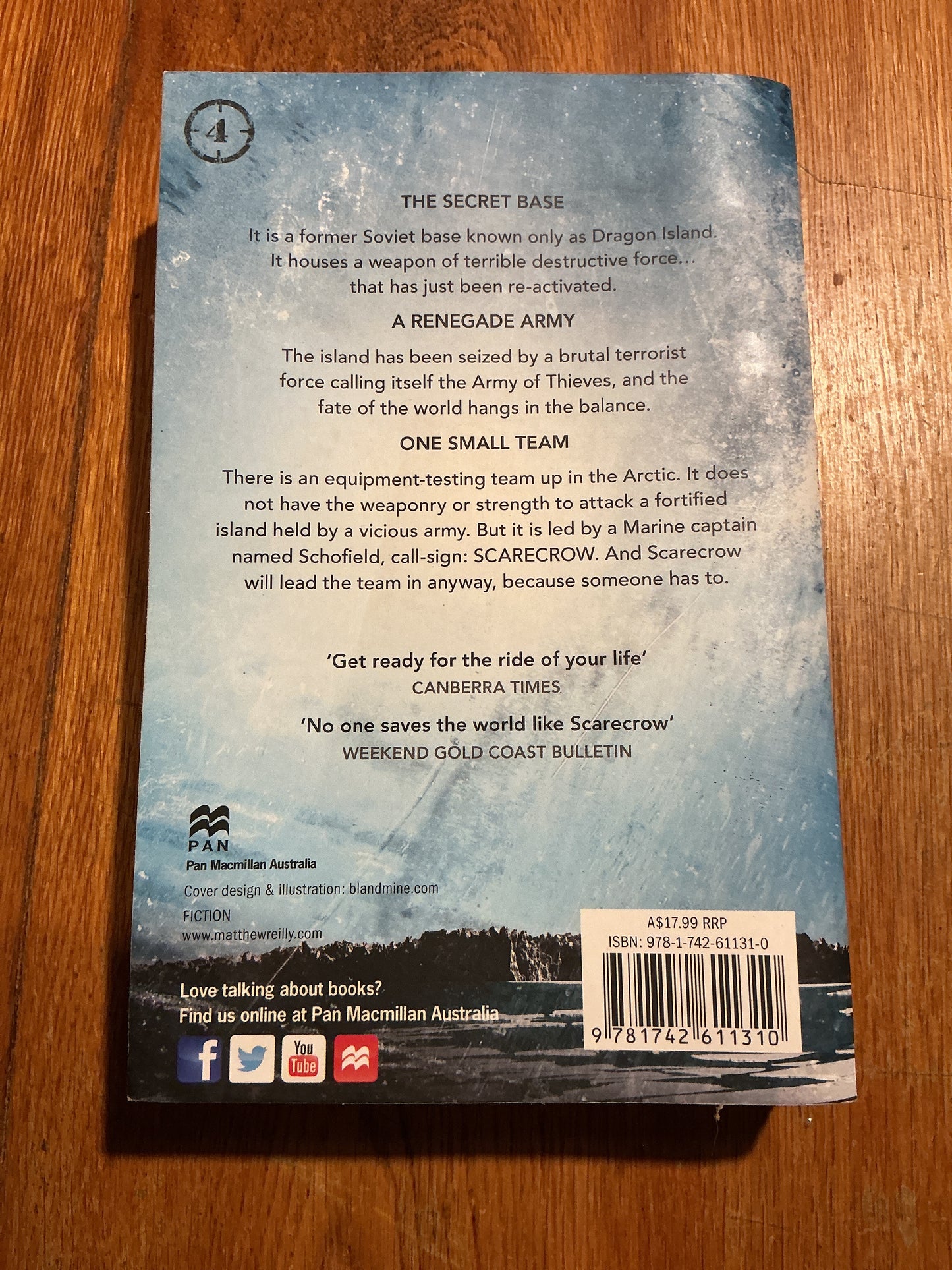 Scarecrow. Matthew Reilly. 2012.