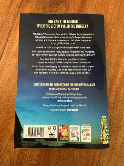 Either side of midnight. Benjamin Stevenson. 2023.