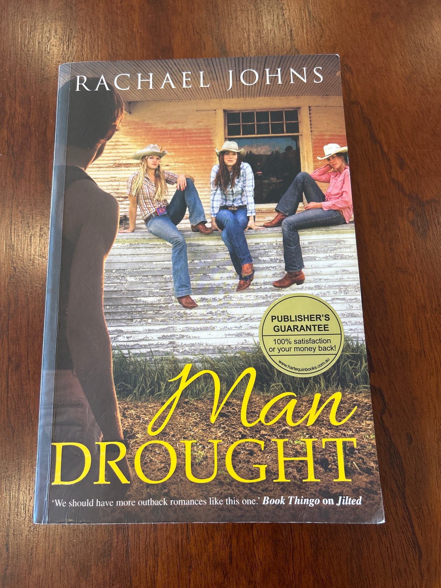 Man drought. Rachael Johns. 2013.