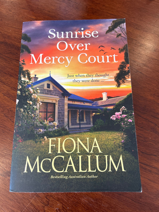 Sunrise over Mercy Court. Fiona McCallum. 2023.
