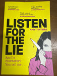 Listen for the Lie. Amy Tintera. 2024.