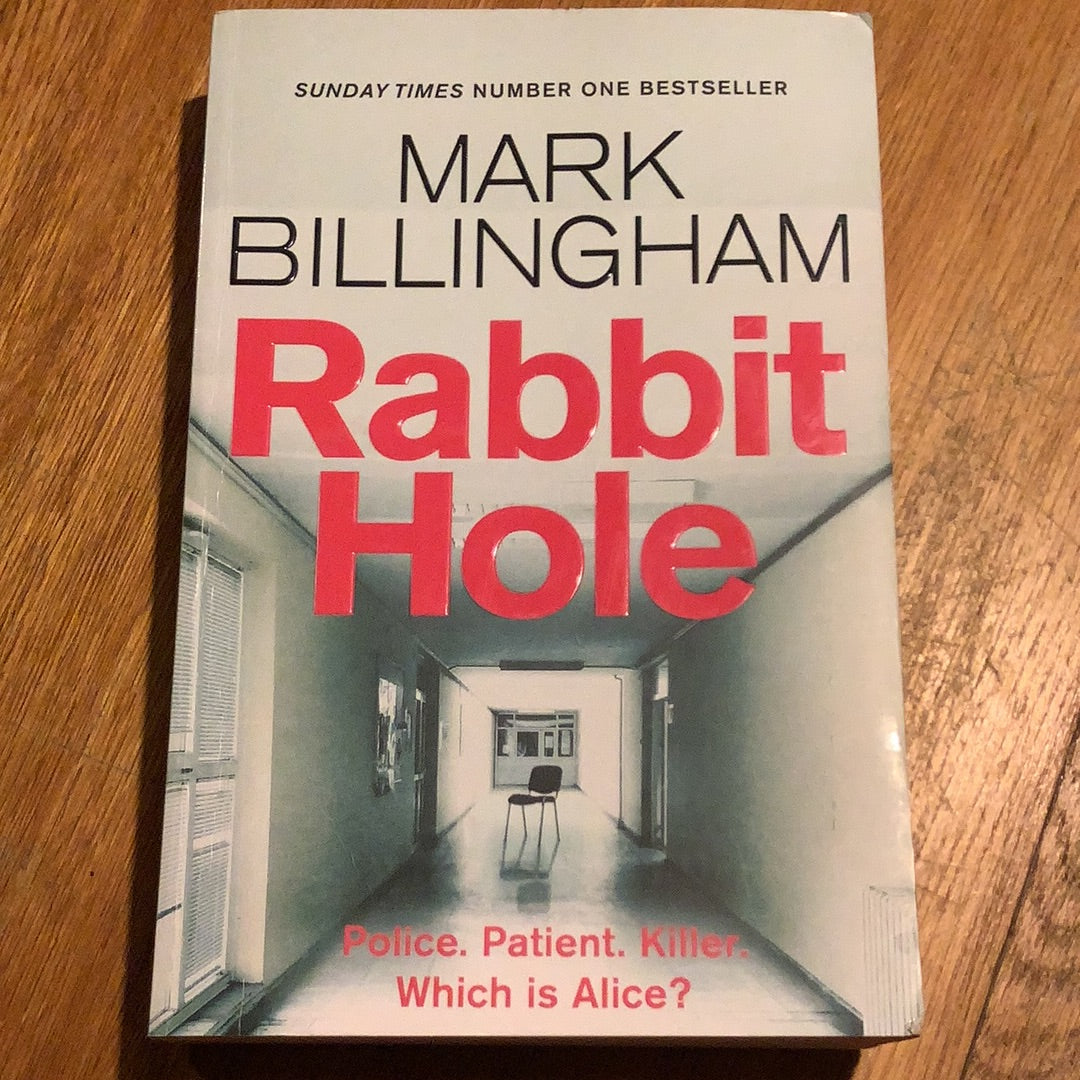 Rabbit hole. Mark Billingham. 2021.
