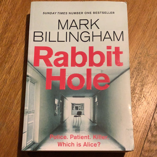 Rabbit hole. Mark Billingham. 2021.
