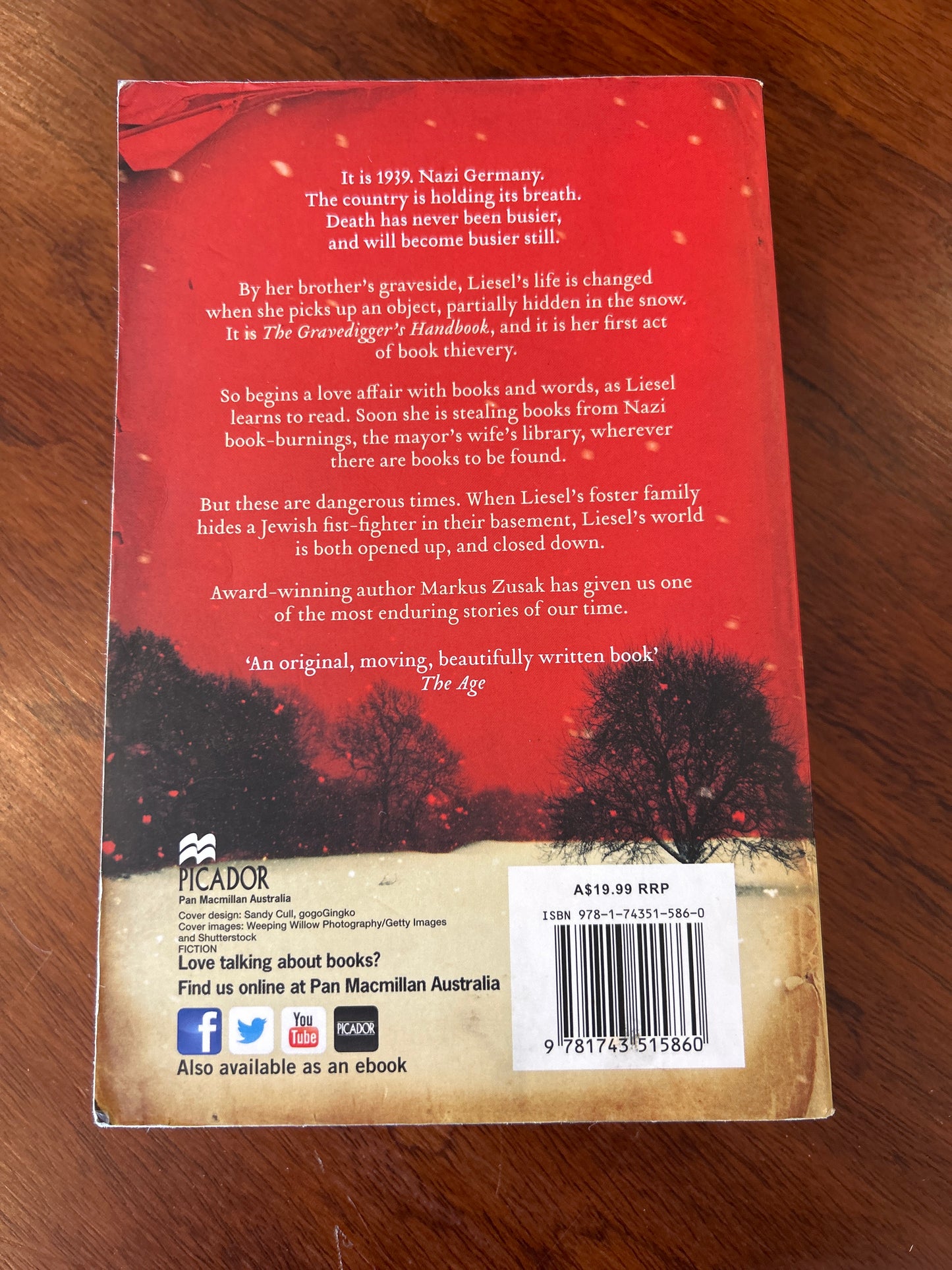 Book thief. Markus Zusak. 2014.