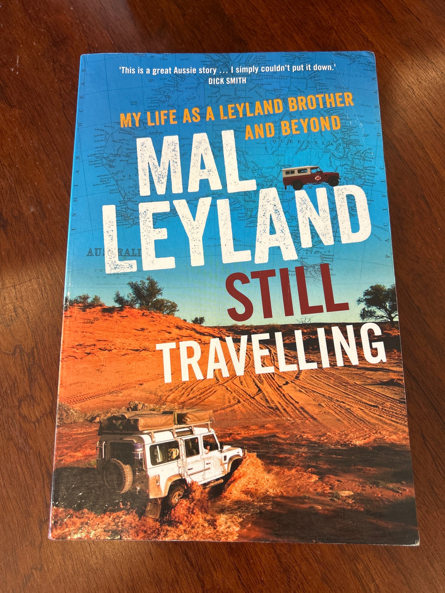 Still travelling. Mal Leyland. 2015.