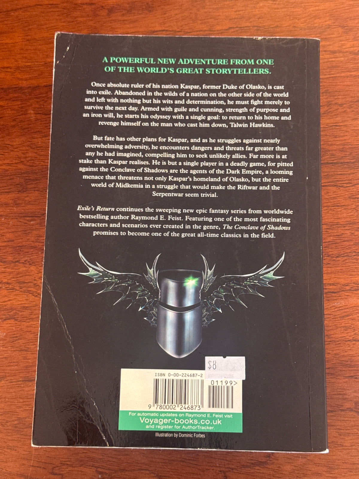 Exile's return. Raymond E. Feist.
