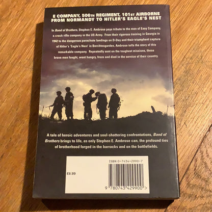 Band of brothers. Stephen Ambrose. 2001.