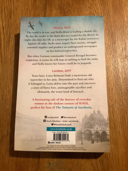 Secret messenger. Mandy Robotham. 2020.