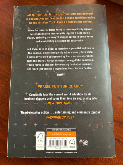 Tom Clancy: zero hour. Don Bentley. 2022.