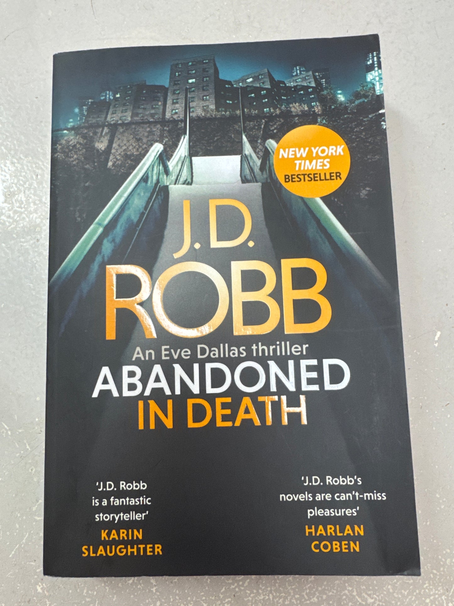 Abandonded in Death. J.D. Robb. 2022.