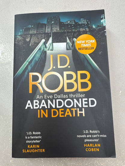 Abandonded in Death. J.D. Robb. 2022.