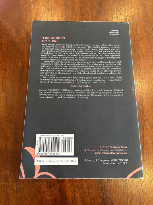 The Greeks. H. D. F. Kitto. 2007.