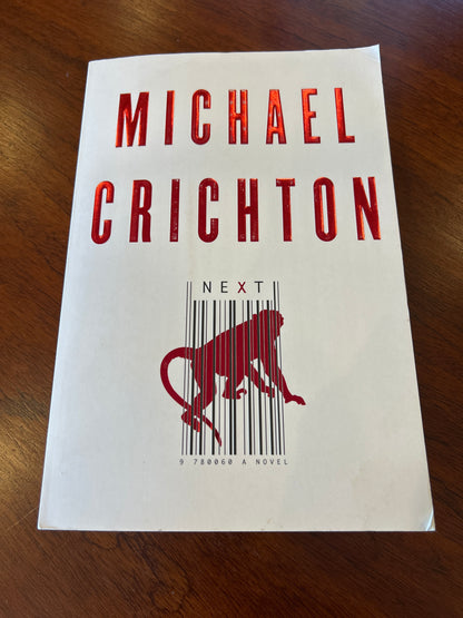 Next. Michael Crichton. 2006.