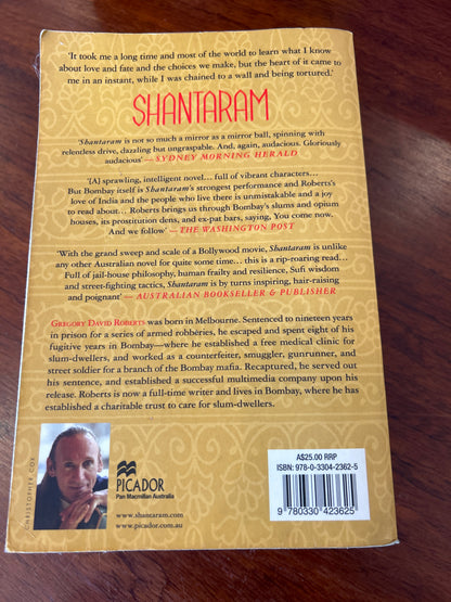 Shantaram. Gregory David Roberts. 2012.