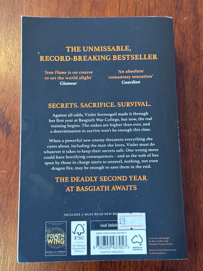 Iron Flame. Rebecca Yarros. 2024.