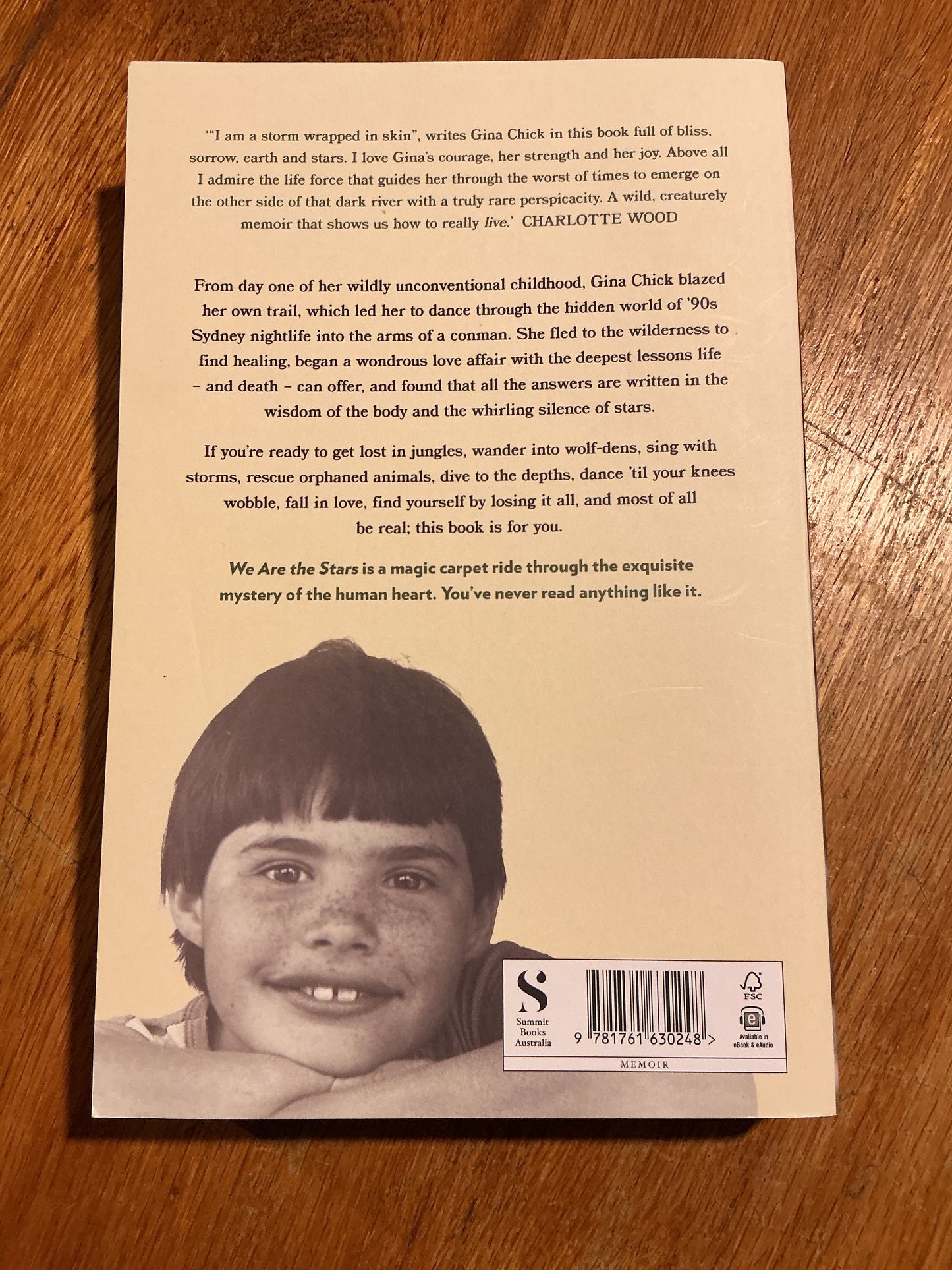 We are the stars. Gina Chick. 2024.