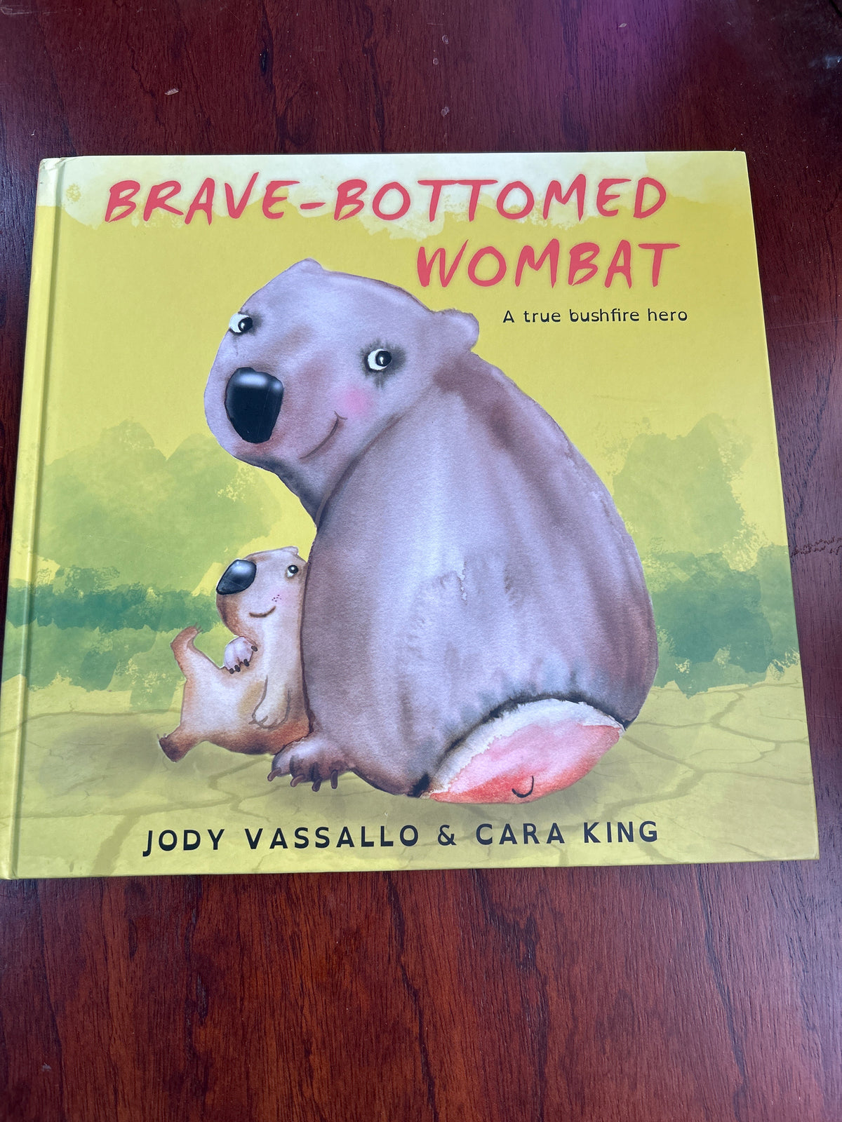 Brave-bottomed wombat. Jody Vassallo & Cara King. 2020.