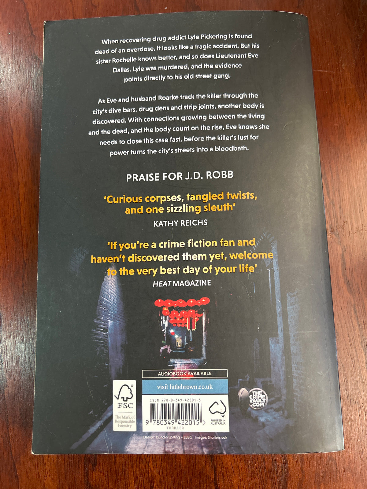 Connections in death. J. D. Robb. 2019.