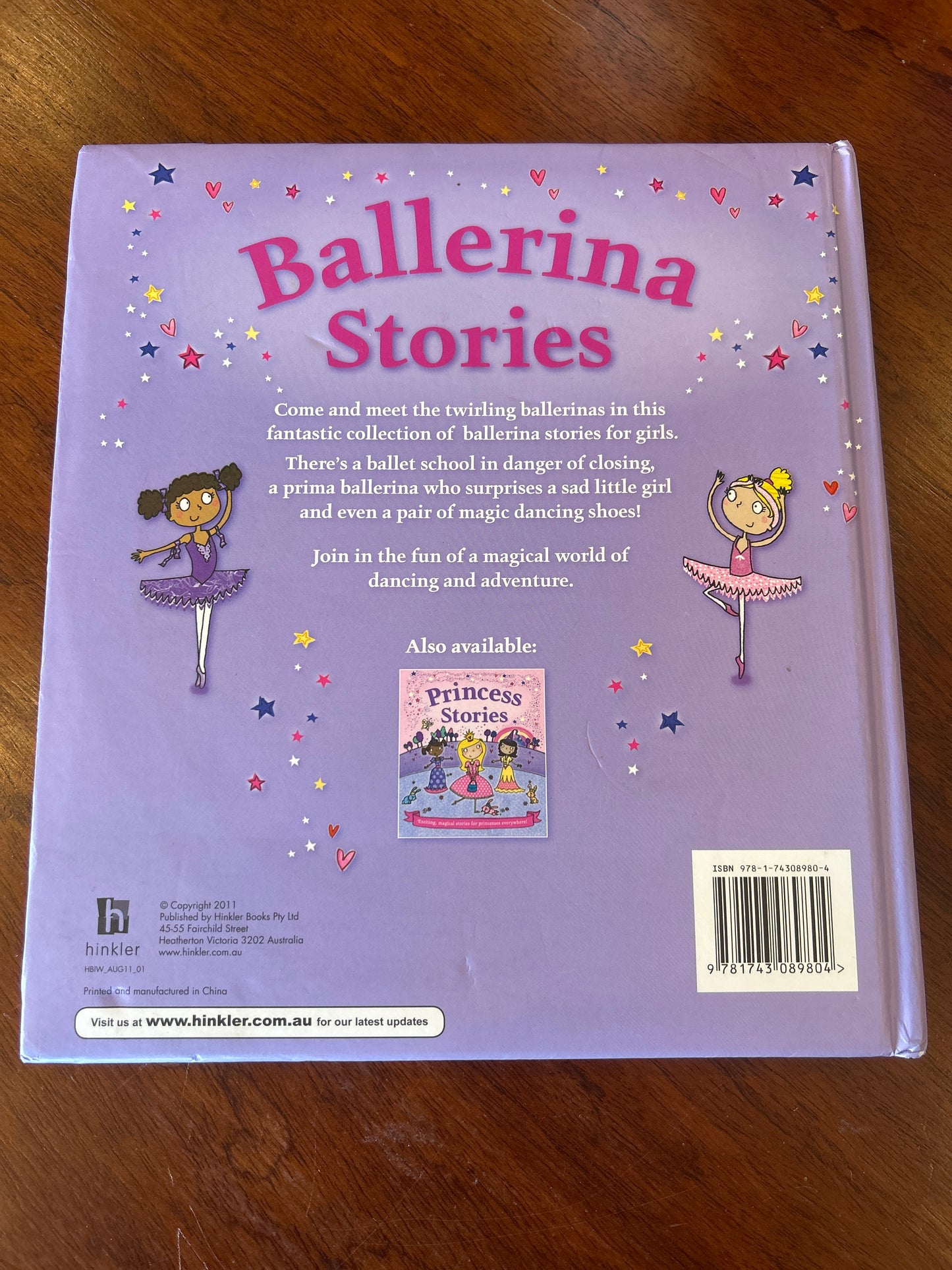 Ballerina stories. [n. a. ]. 2011.