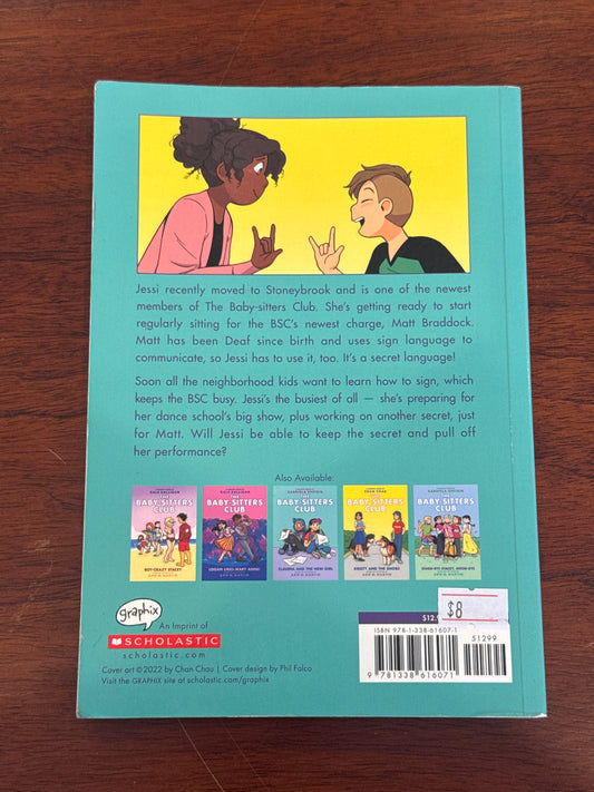 Baby-Sitters Club 12: Jessie’s Secret Language. Chan Chau. 2022.